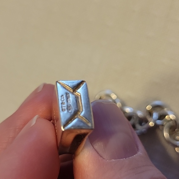 Rare Tiffany & Co. Charm bracelet with gift bag charm. - Picture 3 of 7